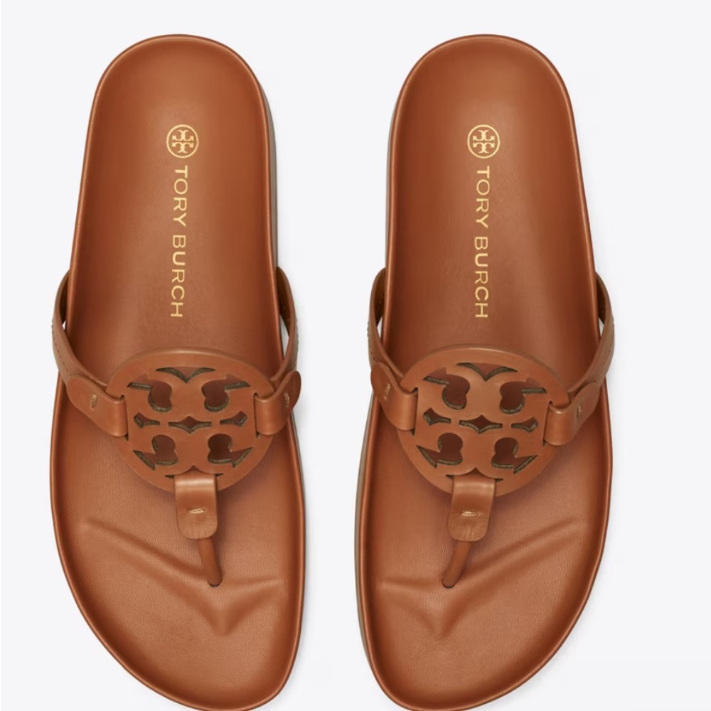 NWT MILLER CLOUD SANDAL women’s size 6.5 Bourbon Miele color